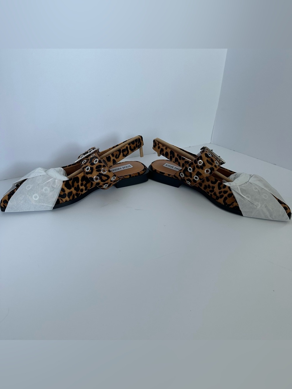 Steve Madden Graya Slingback Flats in Leopard | 9 | NIB - Picture 8 of 16